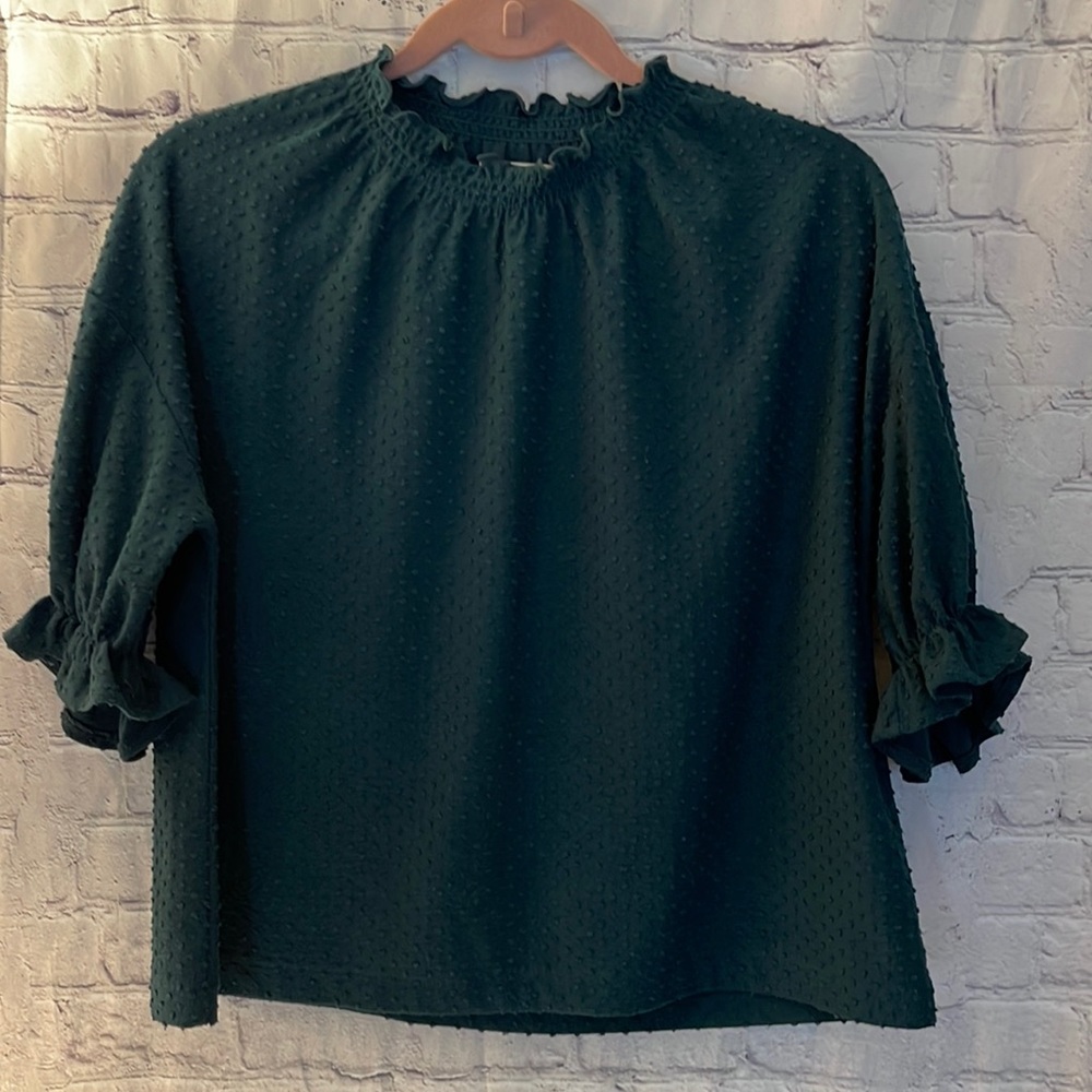 MadeWell Texture & Thread Blouse - Picture 7 of 7